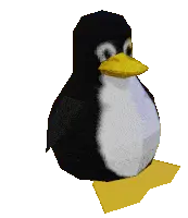 tux spinning